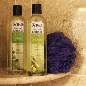 Lot 2 Dr Teal's Body Oil Eucalyptus or Lavender